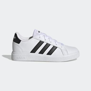 ADIDAS GRAND COURT MISURA 30 WHITE-BLACK (BAMBINI)