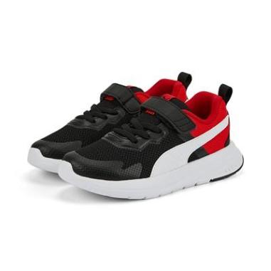 PUMA EVOLVE MISURA 22 BLACK-RED-WHITE (BAMBINI)