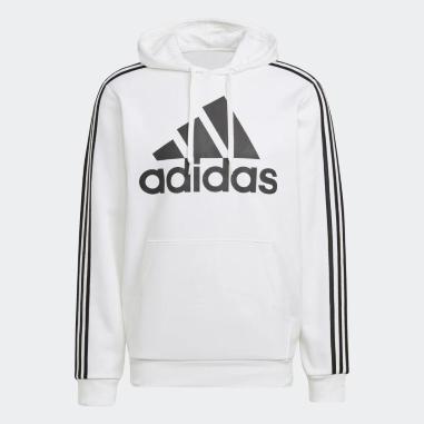 ADIDAS FELPA MISURA L WHITE-BLACK (UOMO)