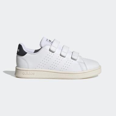 ADIDAS ADVANTAGE MISURA 34 WHITE-BLU (BAMBINI)