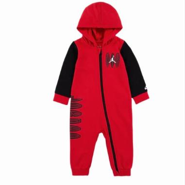 NIKE JORDAN TUTA MISURA 24 MESI RED-BLACK (BAMBINI)
