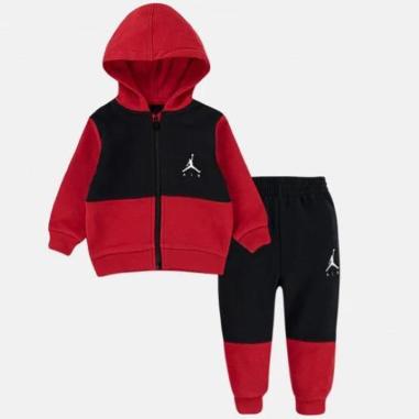 NIKE JORDAN TUTA MISURA 12 MESI RED-BLACK (BAMBINI)