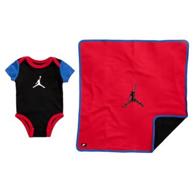 NIKE JORDAN BODY + COPERTA MISURA 0-3 MESI BLACK (BAMBINI)