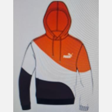 PUMA FELPA POWER MISURA 7-8 ANNI CAYENNE PEPPER (BAMBINI)