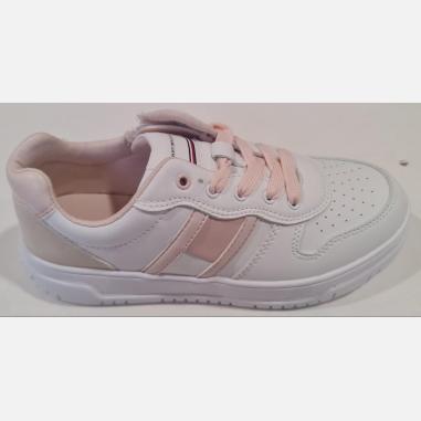 TOMMY HILFIGER MISURA 36 WHITE-PINK-BEIGE (DONNA)