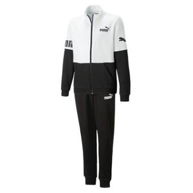 PUMA TUTA POWER MISURA 15-16 ANNI BLACK-WHITE (BAMBINI)