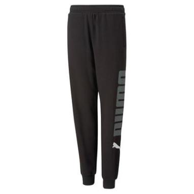 PUMA PANTS LOGO  MISURA 11-12 ANNI BLACK (BAMBINI)