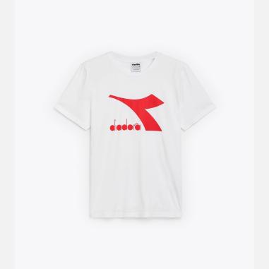DIADORA T-SHIRT MISURA M WHITE-RED (UOMO)