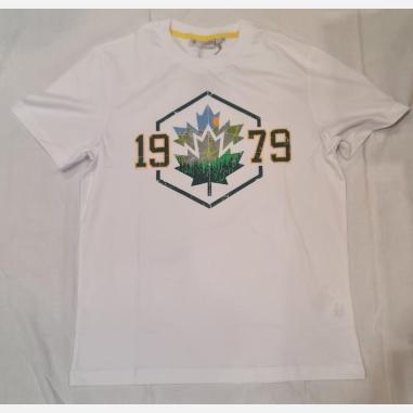 LUMBERJACK T-SHIRT MISURA L WHITE (UOMO)