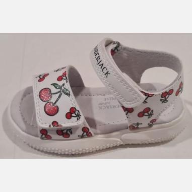 LUMBERJACK SANDALO MISURA 29 WHITE-RED (BAMBINI)