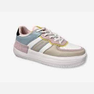LUYMBERJACK FREYA MISURA 41 WHITE-BEIGE-FUXIA (DONNA)