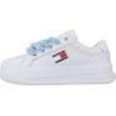 TOMMY HILFIGER PLATFORM MISURA 37 WHITE (DONNA)