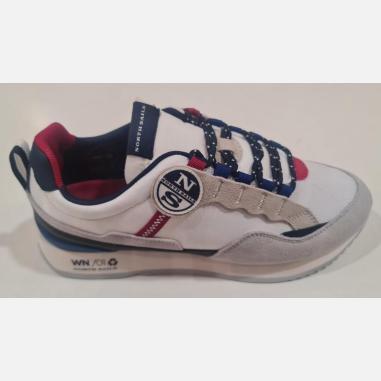 NORTH SAILS WINCH RECY 060 MISURA 42 WHITE-NAVY-RED (UOMO)