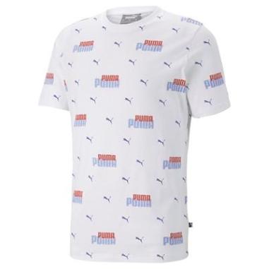 PUMA T-SHIRT LOGO MISURA 13-14 ANNI  WHITE (BAMBINI)