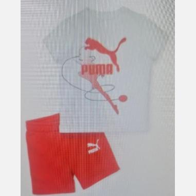 PUMA SET MISURA 0-3 MESI WHITE (BAMBINI)