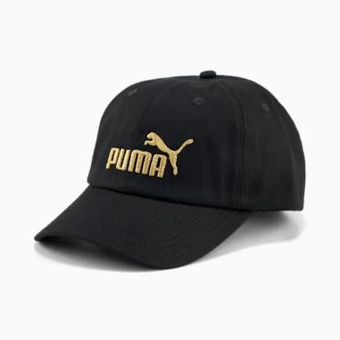 PUMA BB CAP BLACK-GOLD LOGO  (ACCESSORI)