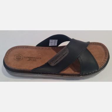 LUMBERJACK ASHER SANDALO MISURA 41 BLACK (UOMO)