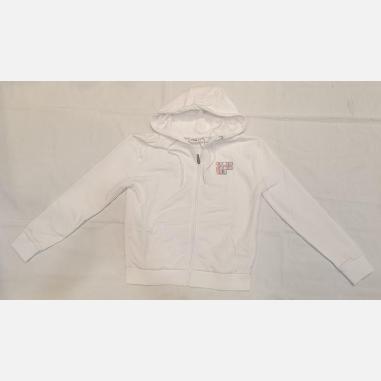 FILA FELPA LOGO MISURA M WHITE   (DONNA)