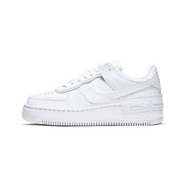 NIKE AIR FORCE1 SHADOW MISURA 35.5 WHITE (DONNA)