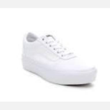 VANS WARD PLATFORM MISURA 41 WHITE (DONNA)
