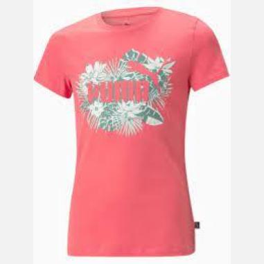 PUMA T-SHIRT FLOWERS MISURA 11-12 ANNI LOVEABLE (BAMBINI)