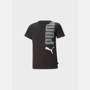 PUMA T-SHIRT LOGOLAB MISURA 15-16 ANNI BLACK  (BAMBINI)