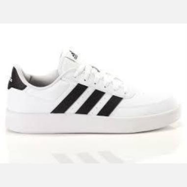 ADIDAS BREAKNET MISURA 41 1\3  WHITE-BLACK (UOMO)