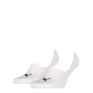 PUMA SOCKS FOOTIE MISURA 39-42 WHITE (ACCESSSORI)