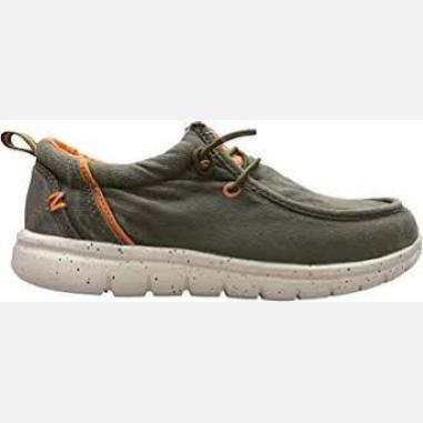 LUMBERJACK CRASH MISURA 31 ARMY GREEN-ORANGE (BAMBINI)