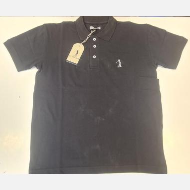U.S. GOLF CLUB POLO MISURA S BLACK  (UOMO)