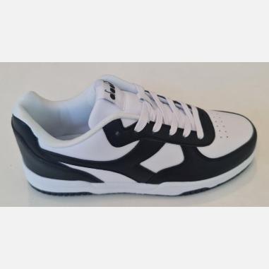 DIADORA RAPTOR LOW MISURA 43 WHITE-BLACK (UOMO)