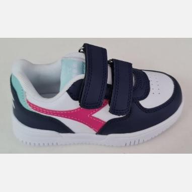 DIADORA RAPTOR LOW PS MISURA 28 PEACOAT-FUCHSIA PURPLE (BAMBINI)