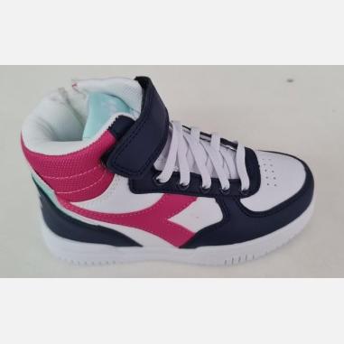 DIADORA RAPTOR MID PS MISURA 31 PEACOAT-FUCHSIA PURPLE (BAMBINI)
