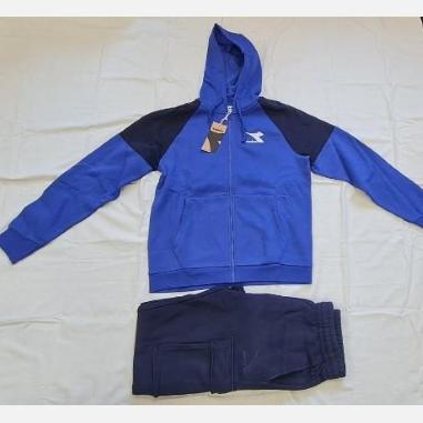 DIADORA TUTA TRACKSUIT MISURA S BLUE (UOMO)