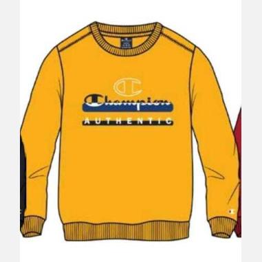 CHAMPION FELPA MISURA XXL YELLOW (BAMBINI)