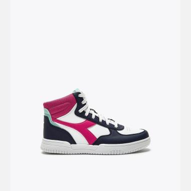 DIADORA RAPTOR MID MISURA 37 PEACOAT-FUXIA (BAMBINI)