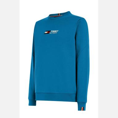 TOMMY HILFIGER FELPA MISURA XL AQUA (UOMO)