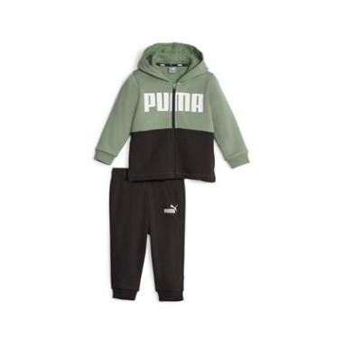 PUMA MINICATS MISURA 0-3 MESI GREEN (BAMBINI)