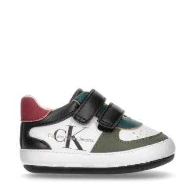 CALVIN KLEIN LOW CUT VELCRO MISURA 17 GREEN (BAMBINI)