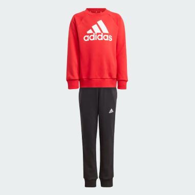 ADIDAS TUTA MISURA 4-5 ANNI SCARLET-WHITE (BAMBINI)